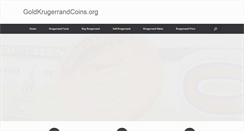 Desktop Screenshot of goldkrugerrandcoins.org